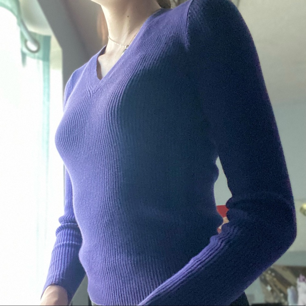 v-neck sweater